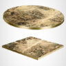 RESTAURANT TABLE TOPS GOLD EDGE - BRECCIA PARADISO