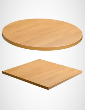 RESTAURANT TABLE TOPS MATCHING EDGE